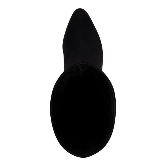 INC Womens Black Cushioned Windee Almond Toe Block Heel Zip-Up Heeled Boots 11 M - Picture 3 of 4